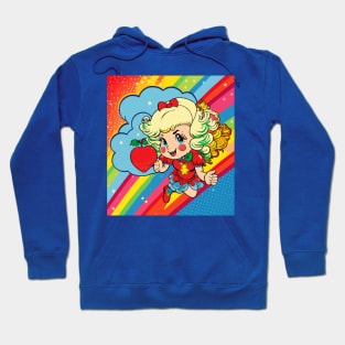 Vintage Rainbow Brite 80s Hoodie